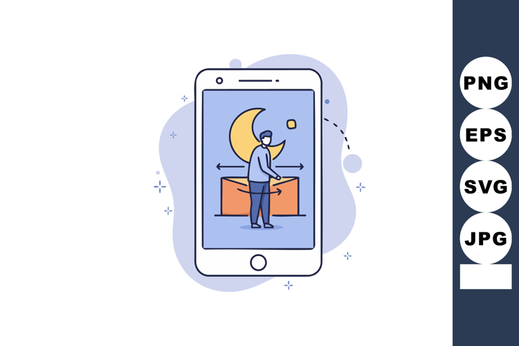 Smartphone Clipart Image 17