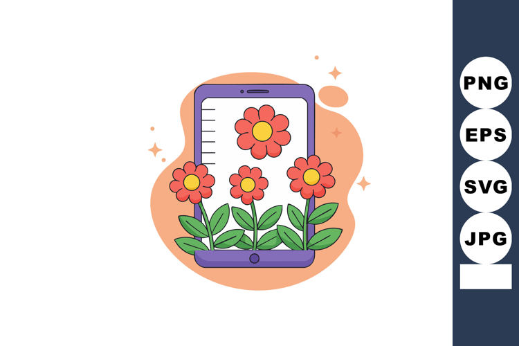 Smartphone Clipart Image 4