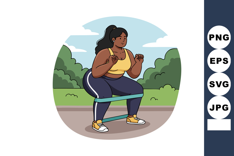 Exercising Clipart