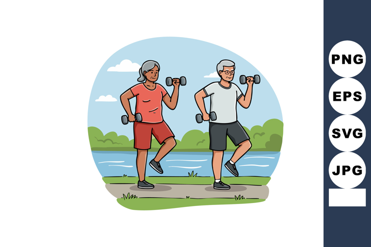 Dumbbells Clipart Image 11