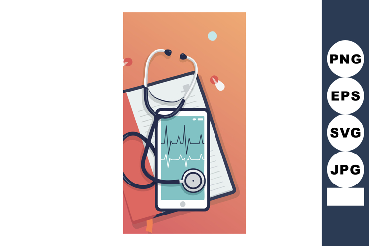 Stethoscope Clipart Image 19