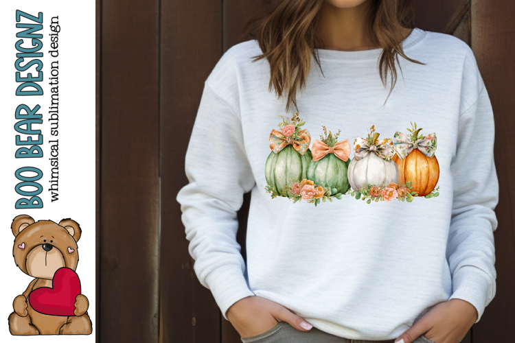 Boho Pumpkin Clipart