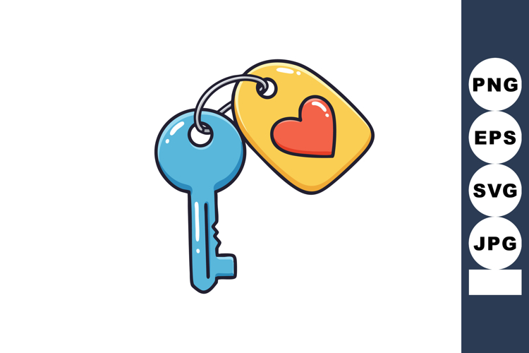 Key Clipart Image 2