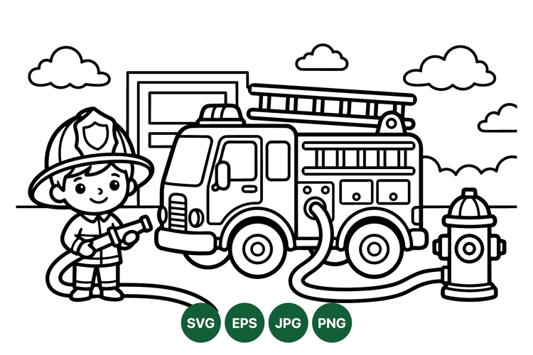 Fire Hose Clipart Image 15