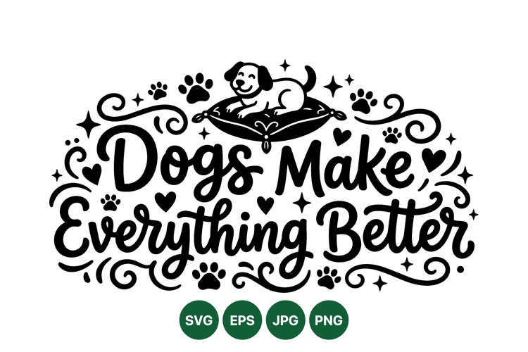 Puppy Illustration Image 21