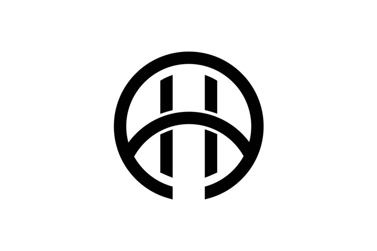 HA AH logo design