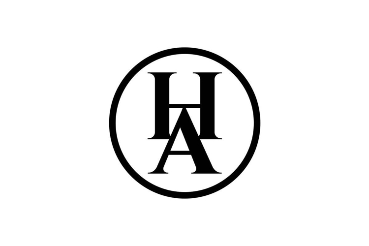 HA AH logo design