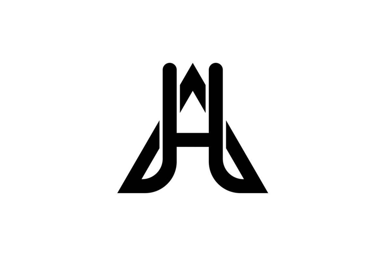 HA AH logo design