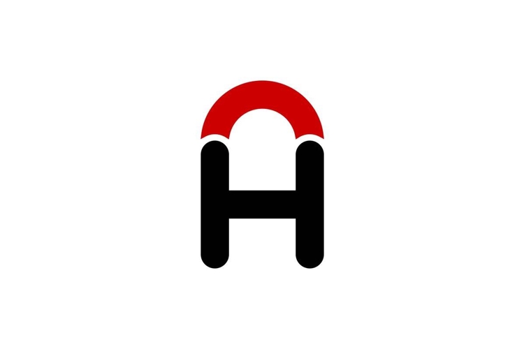 HA AH logo design