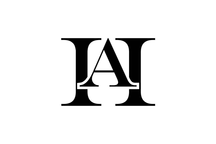 HA AH logo design