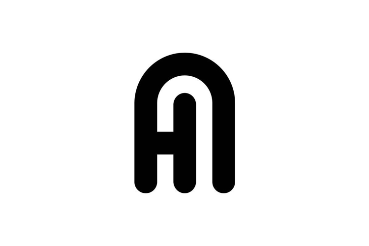 HA AH logo design