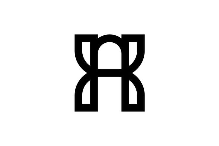 HA AH logo design