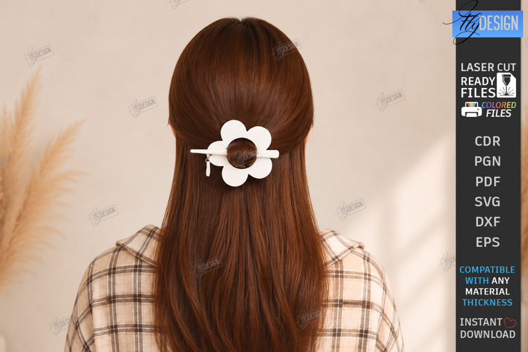 Hair Forks Laser Cut | Wooden Hair Pin | Hair Accessories