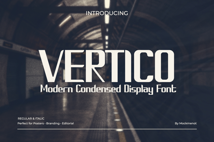 Vertico Modern Display Condensed