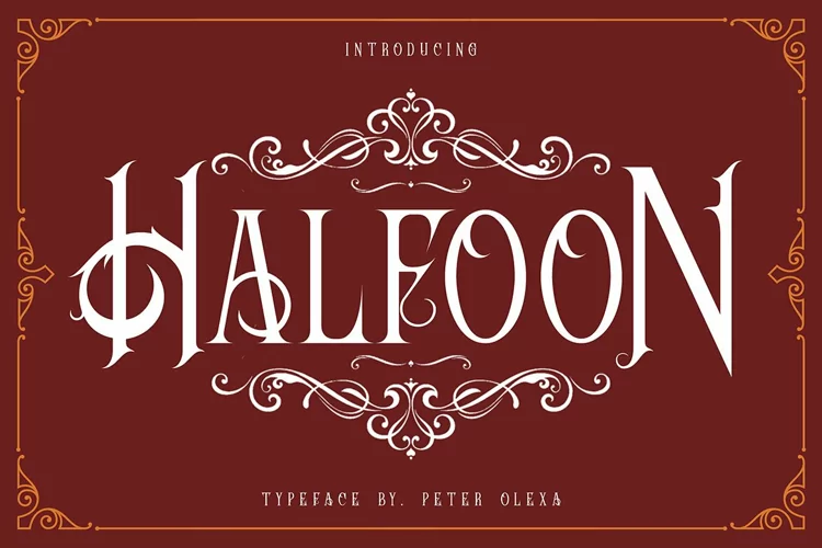 Halfmoon - Vintage Serif Font
