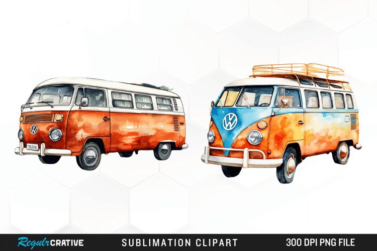 Vehicle Watercolor PNG Clipart