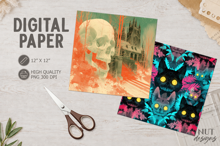 Skull Background Image 17