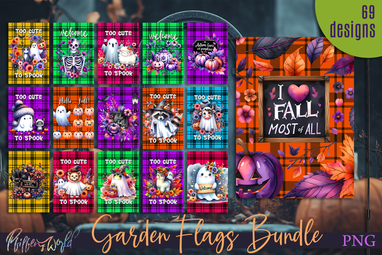 Garden Flag Sublimation Designs Image 17