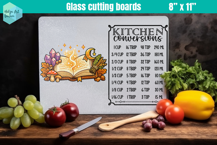 Cute Halloween, Glass Cutting Boards Kitchen Conversion
