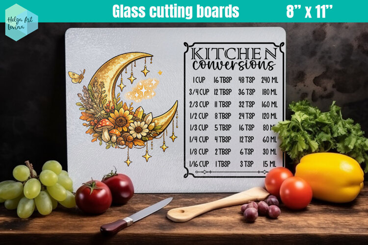 Cute Halloween, Glass Cutting Boards Kitchen Conversion example image 1