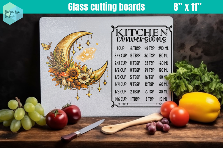 Cute Halloween, Glass Cutting Boards Kitchen Conversion