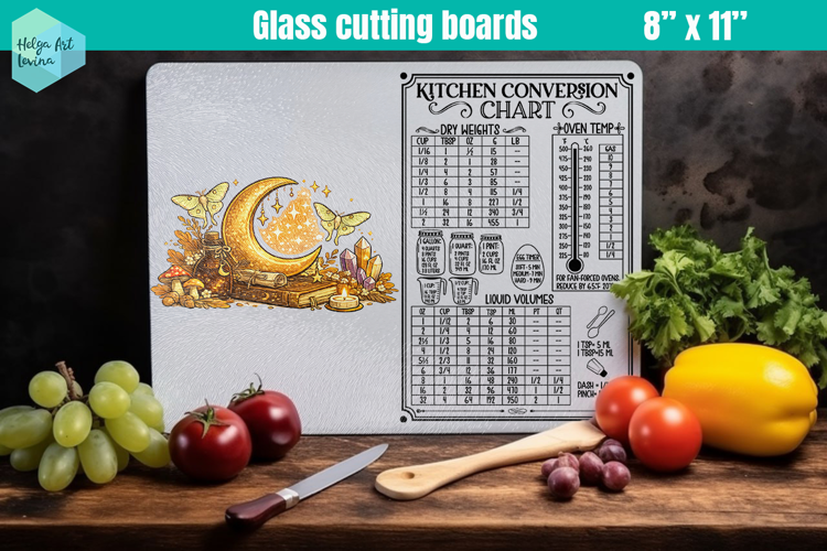 Halloween, Glass Cutting Boards Kitchen Conversion