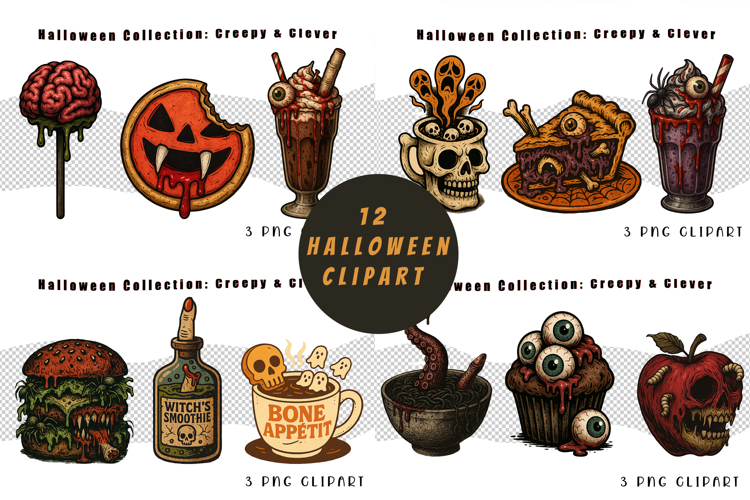 Transparent Halloween Clipart Image 24