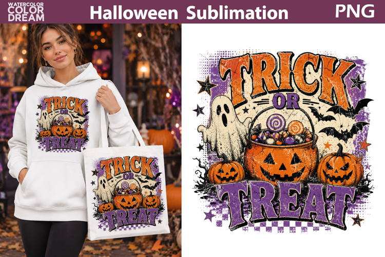 Trick Or Treat PNG | Halloween Candy Artwork