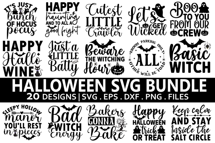 Halloween SVG Bundle - Halloween Design