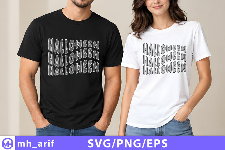 Halloween Fall Quote PNG T-shirt Design example image 1