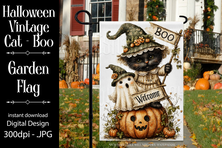 Vintage Halloween Clipart Image 17