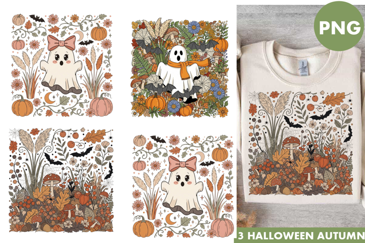 Halloween Boo Ghost Design | Halloween Sublimation Png