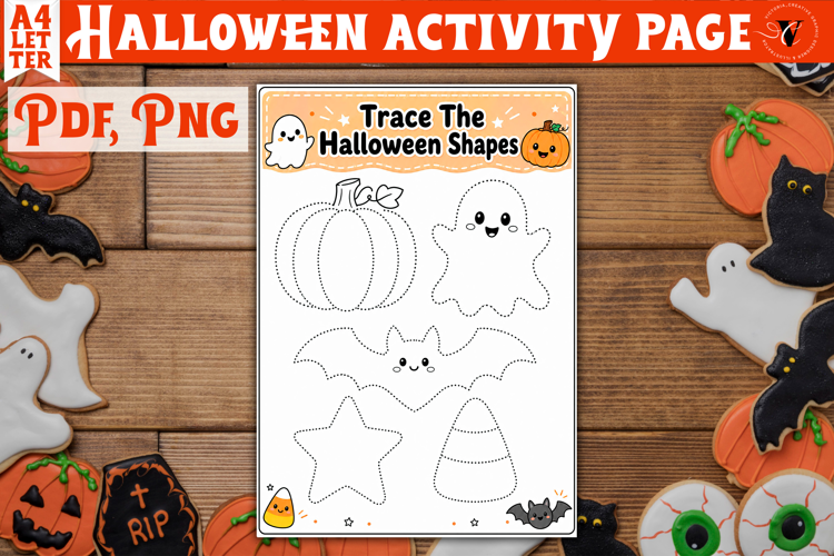 Kids Halloween Activity Page | Printable Halloween Worksheet