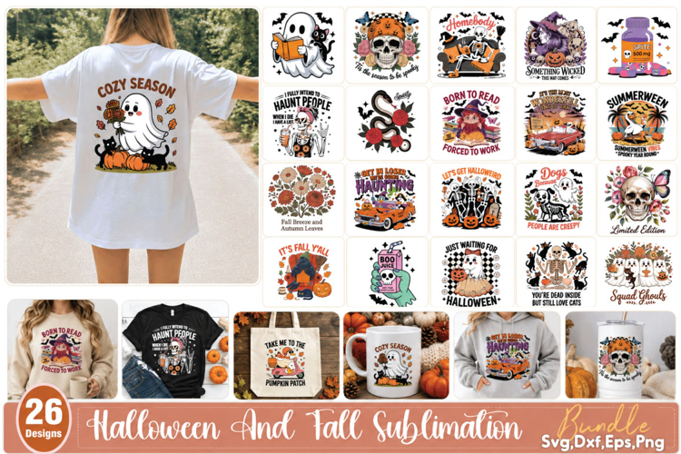 Halloween and Fall Sublimation Bundle
