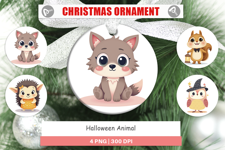 Ornament Halloween Animals