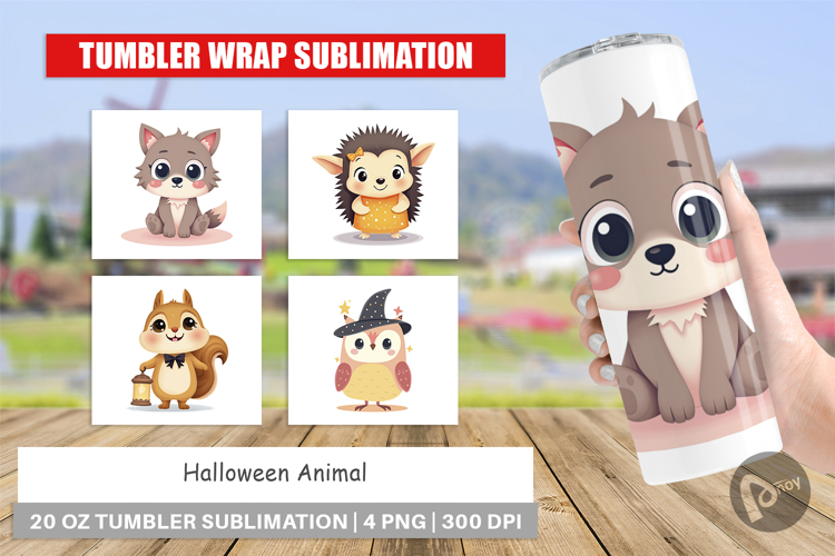 Halloween Tumbler Wrap Image 23