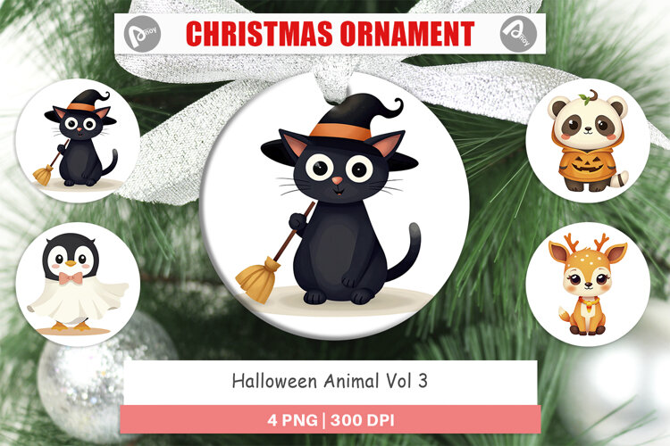 Ornament Halloween Animals example image 1