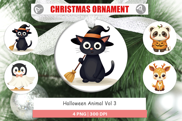 Ornament Halloween Animals