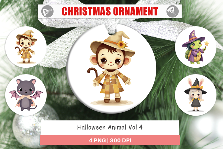 Ornament Halloween Animals