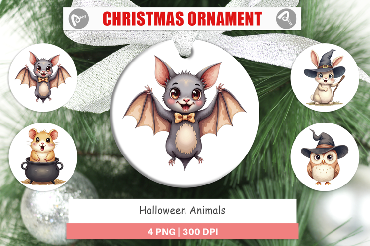Ornament Halloween Animals