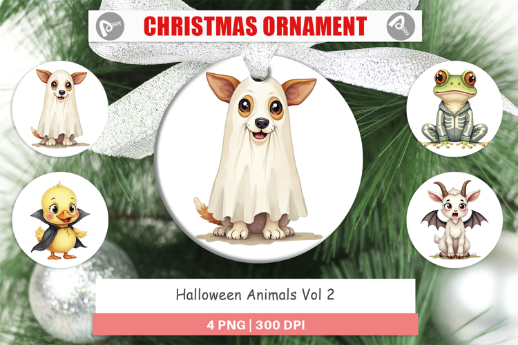 Ornament Halloween Animals