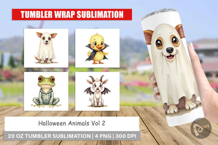 Halloween Tumbler Wrap Image 24