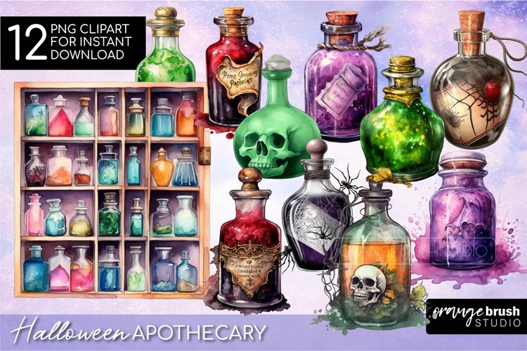 Potion Bottle Clipart Image 9