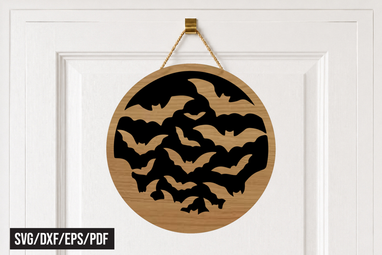Flying bats svgs Image 4