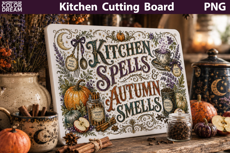 Halloween Quote Sublimation | Kitchen Cutting board