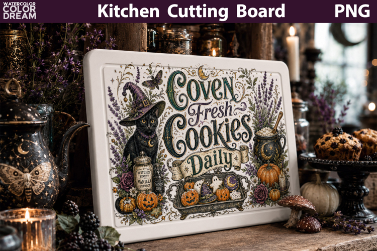 Halloween Quote Sublimation | Kitchen Cutting board