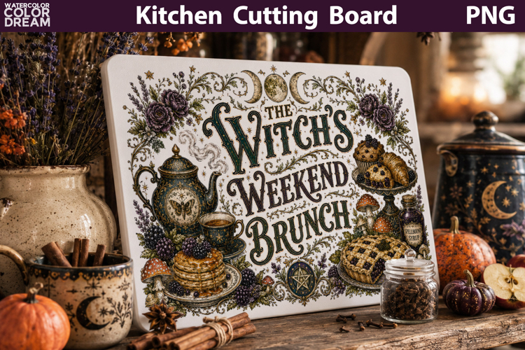 Halloween Quote Sublimation | Kitchen Cutting board