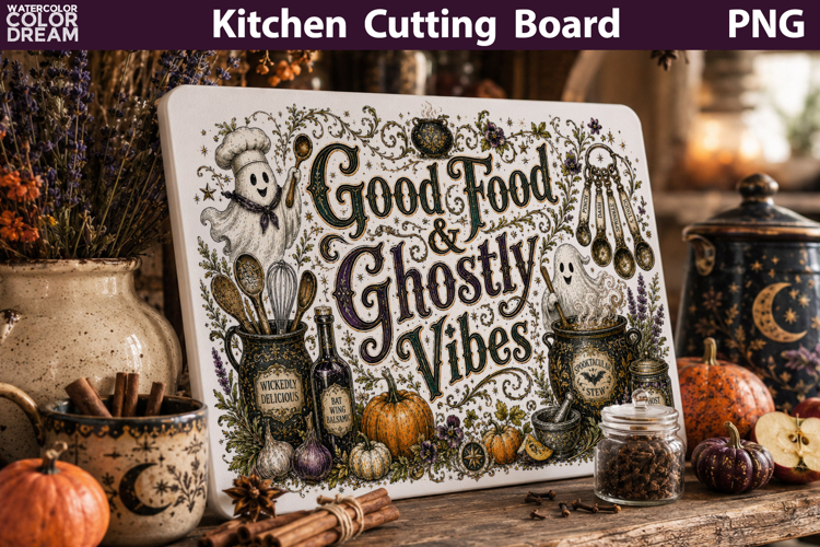 Halloween Quote Sublimation | Kitchen Cutting board