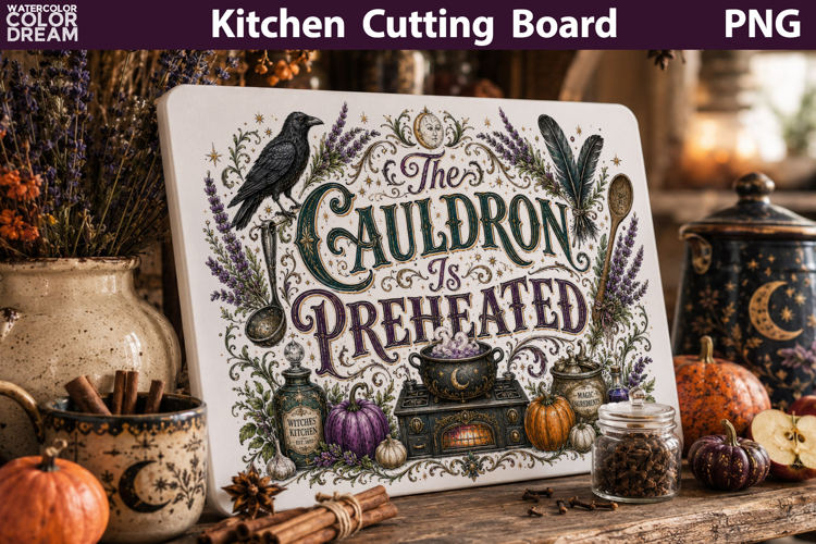 Halloween Quote Sublimation | Kitchen Cutting board