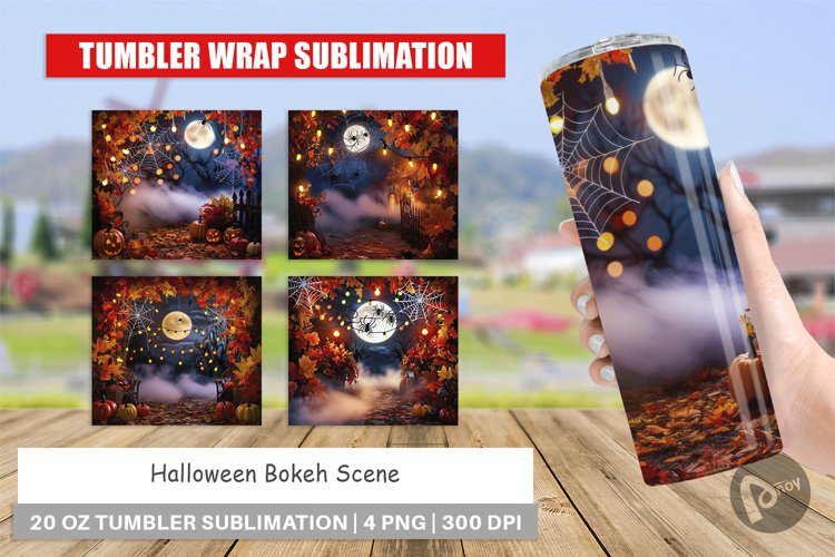 Halloween Tumbler Wrap Image 13